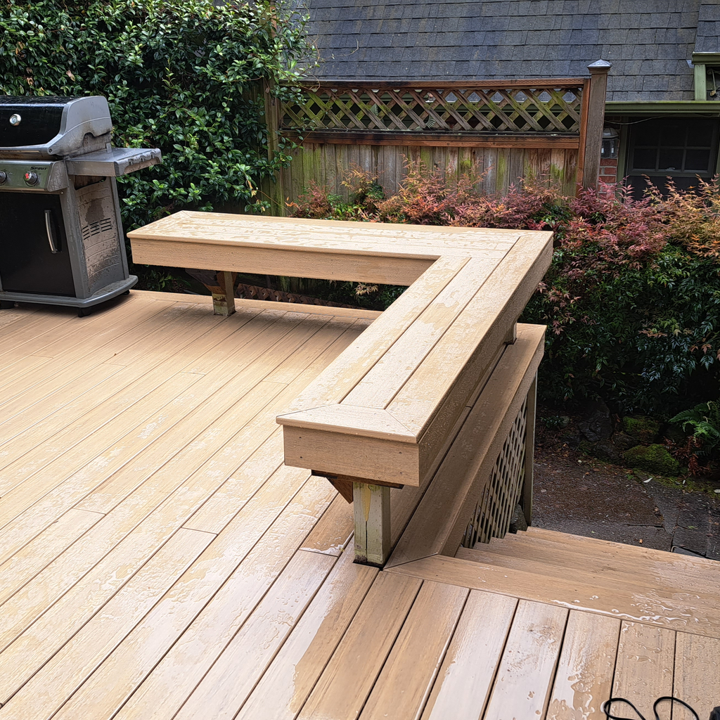 Deck renovation finalized 7<br />Seattle Madison Park deck project