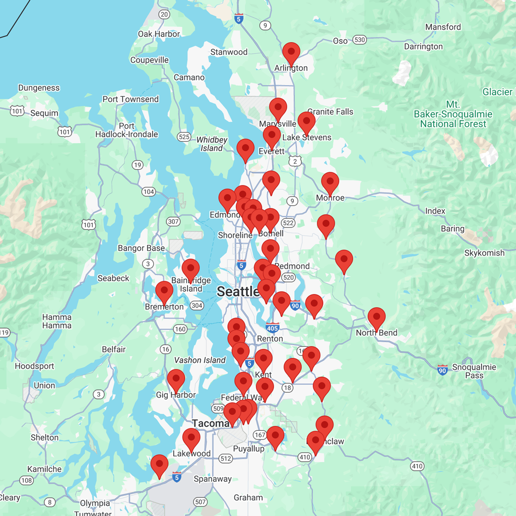 Service Area Map